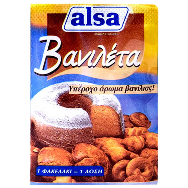 Αλσέ Βανιλέτα 6x7,5gr (Φακελάκια)