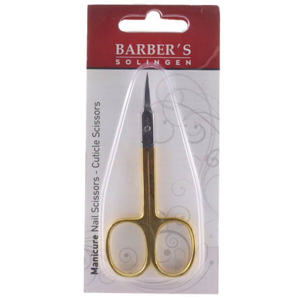 Barber's Ψαλίδι Για Παρανυχίδες 9cm (Χρυσό)