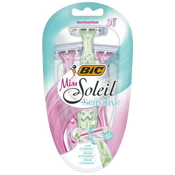 BIC Ξυραφάκια Miss Soleil (3τεμ.) Sensitive