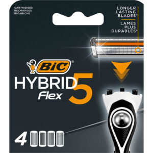BIC Ξυραφάκια Ανταλλακτικά Hybrid Flex 5 - 4τεμ.