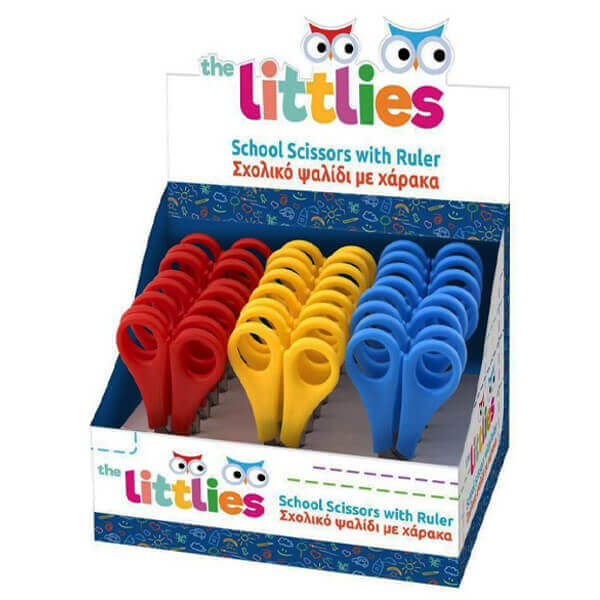The Littlies Ψαλίδι Με Χάρακα 13cm