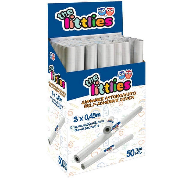 The Littlies Αυτοκόλλητο Ρολό Διαφανές 2x0,45m