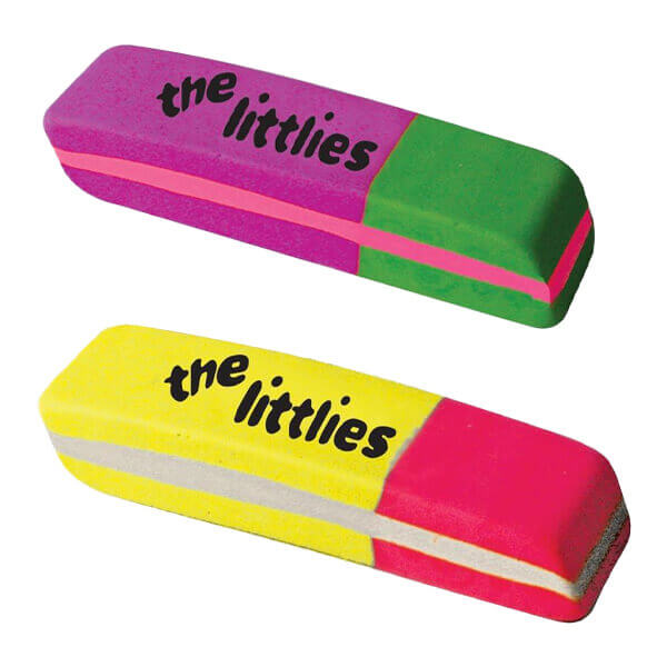 The Littlies Γόμα Δίχρωμη (40τεμ) 5,7x2x1cm