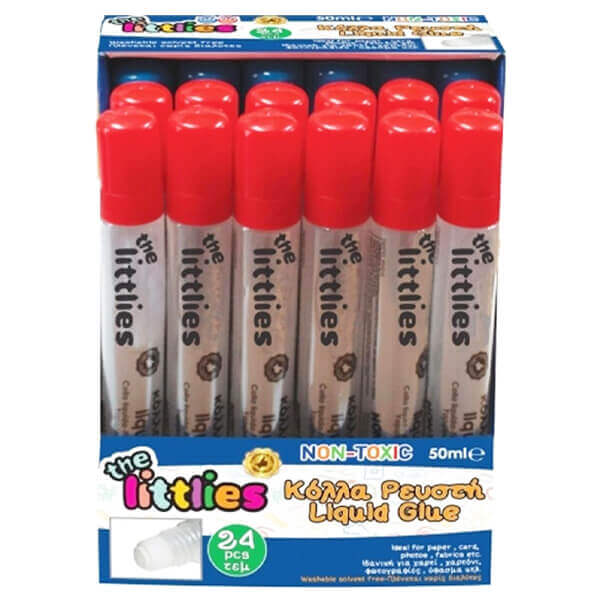 The Littlies Κόλλα Ρευστή 50ml 24τμχ