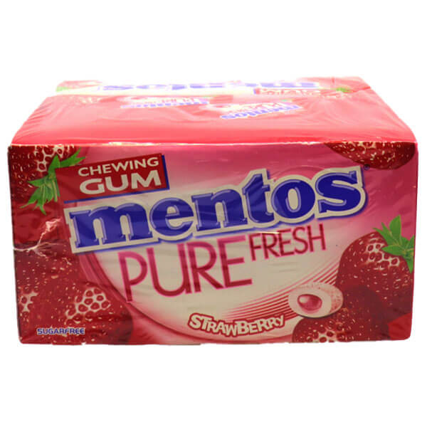 Mentos Pure Fresh Mini 100τεμ. (Φράουλα)