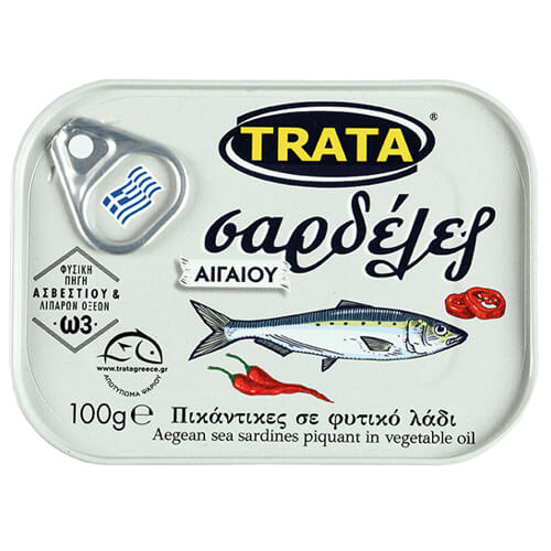 Trata Σαρδέλα 100gr Πικάντικες (Σε Φυτικό Λάδι)