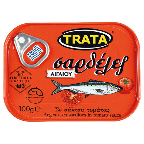 Trata Σαρδέλα 100gr Σε Σάλτσα Ντομάτας