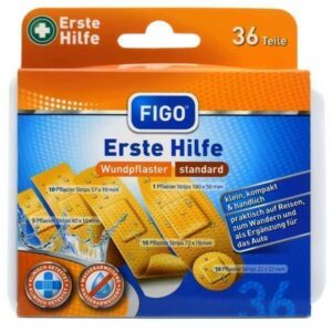 Figo Αδιάβροχα Αυτοκόλλητα Επιθέματα (36τεμ.)