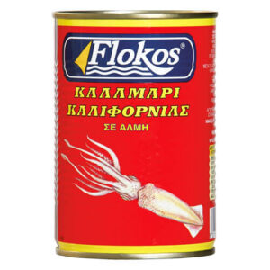 Flokos Καλαμάρι Καλιφόρνιας σε Άλμη 370gr
