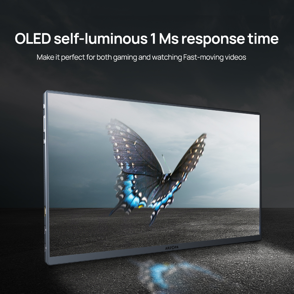 Arzopa 13.3" OLED FHD Portable Monitor A3C PRO - Image 4