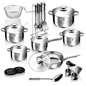 Home Vero Stainless Steel Cookware Set 27pcs