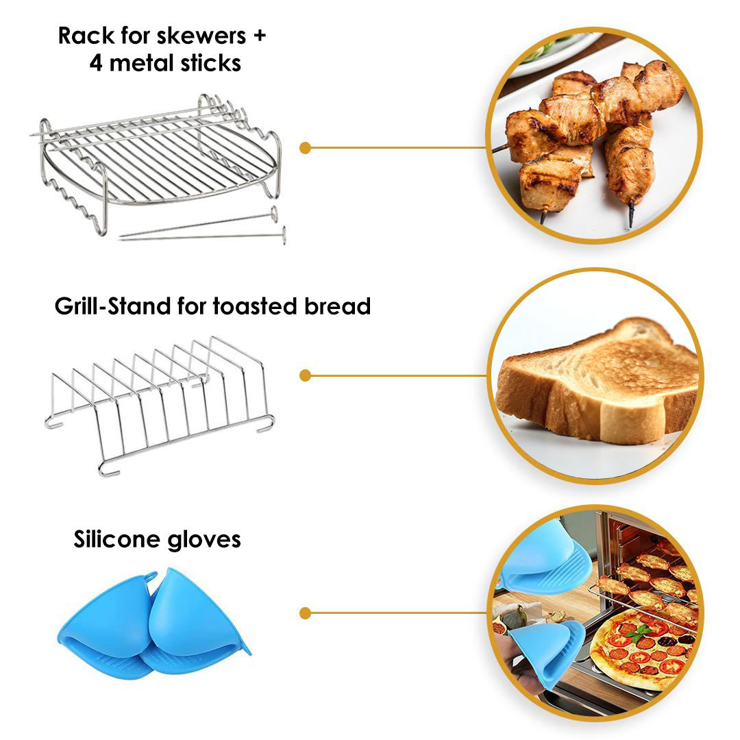 HomeVero 20PCS Air Fryer Accessories Set - Image 6