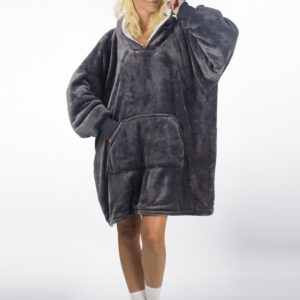 HomeVero Comfort Blanket - Grey