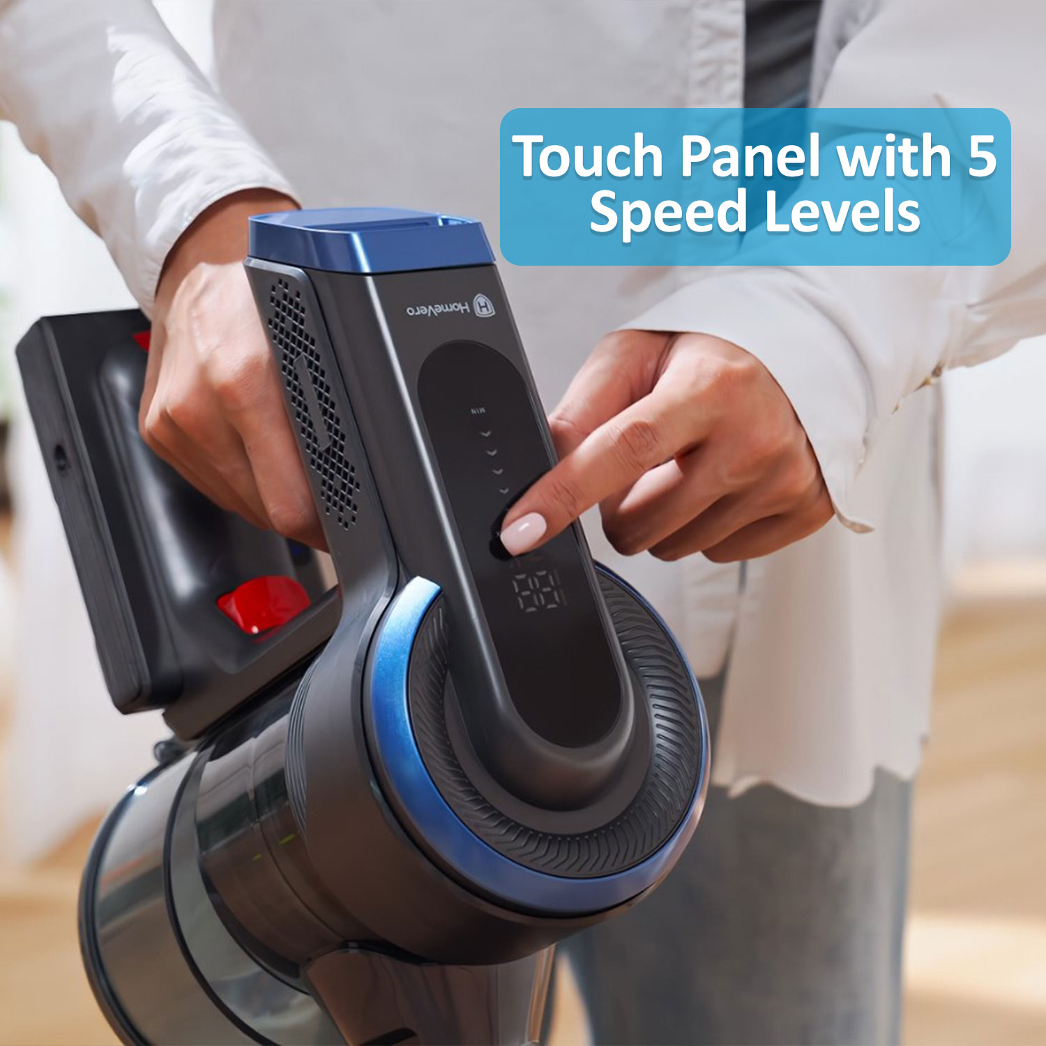 HomeVero Celeste Cordless Vacuum Cleaner HV-CVC400 - Image 6