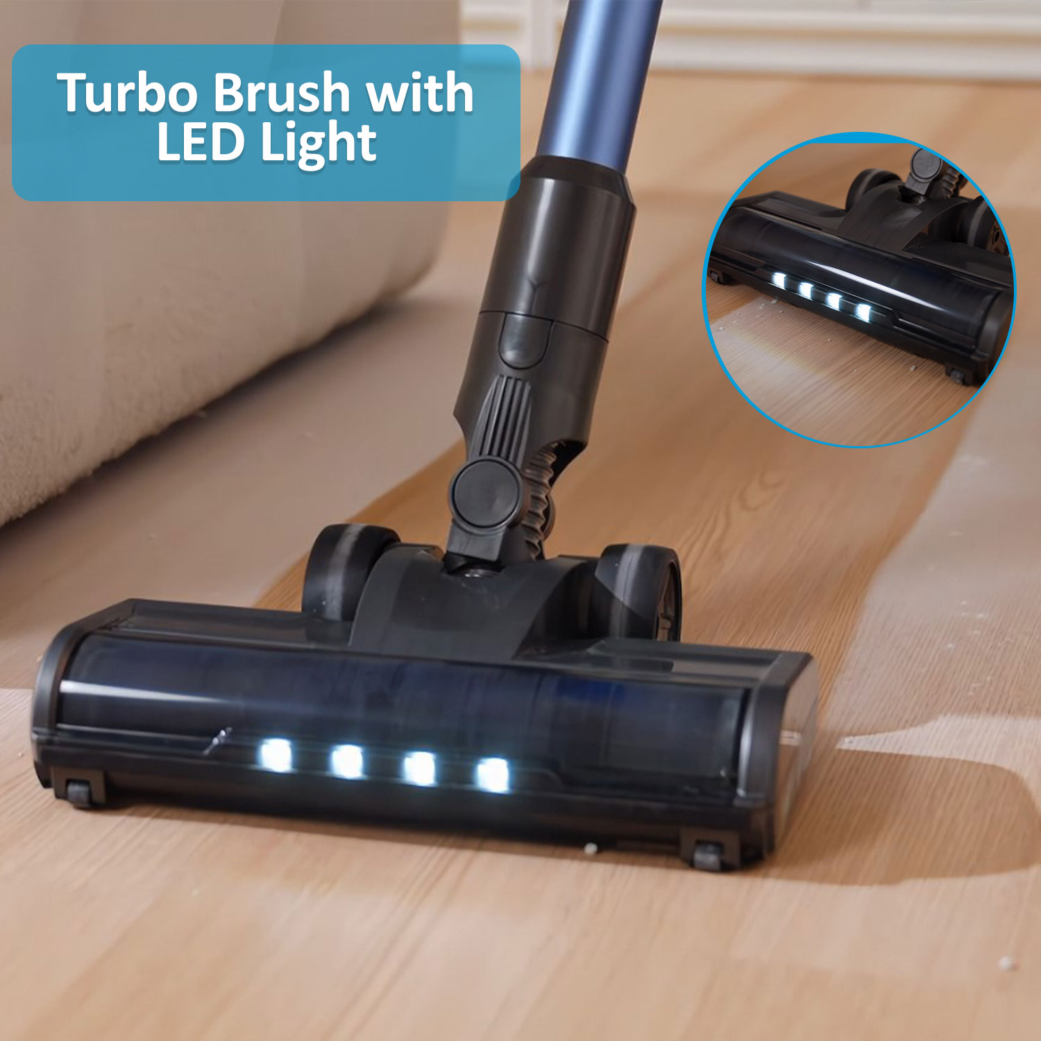 HomeVero Celeste Cordless Vacuum Cleaner HV-CVC400 - Image 9