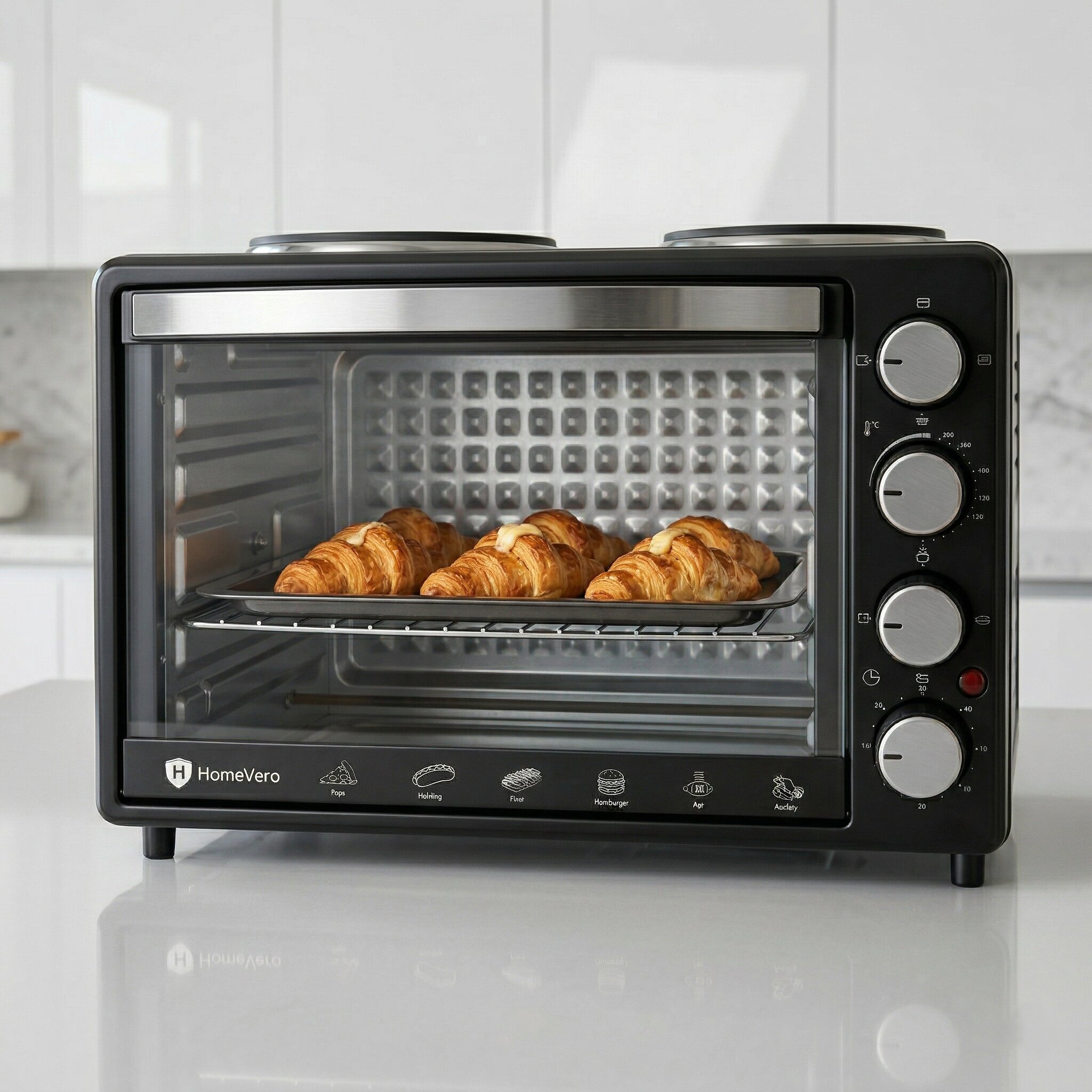 HomeVero Electric Oven 28L HV-EO28L2B - Image 3