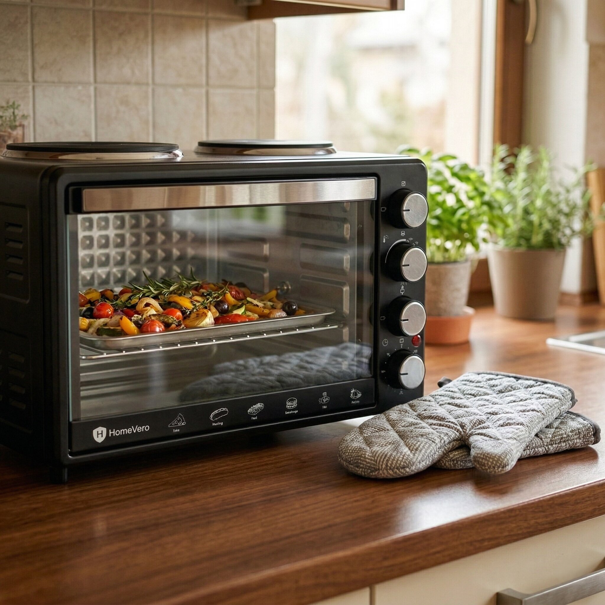HomeVero Electric Oven 28L HV-EO28L2B - Image 5