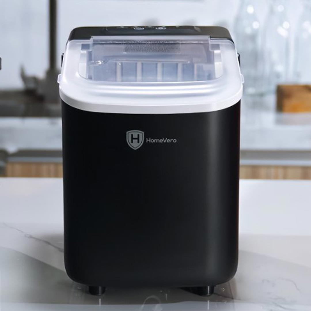 HomeVero Ice Cube Maker Black HV-IM1224B - Image 2