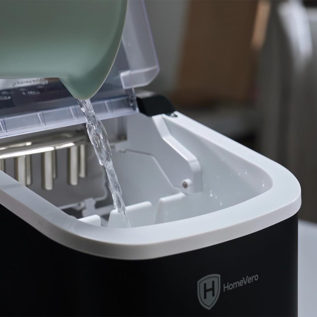 HomeVero Ice Cube Maker Black HV-IM1224B - Image 4