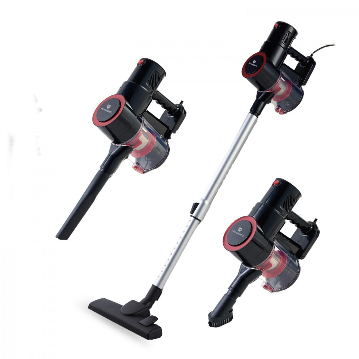 HomeVero Multi-Cyclone Stick Vacuum Cleaner 500W - Image 3