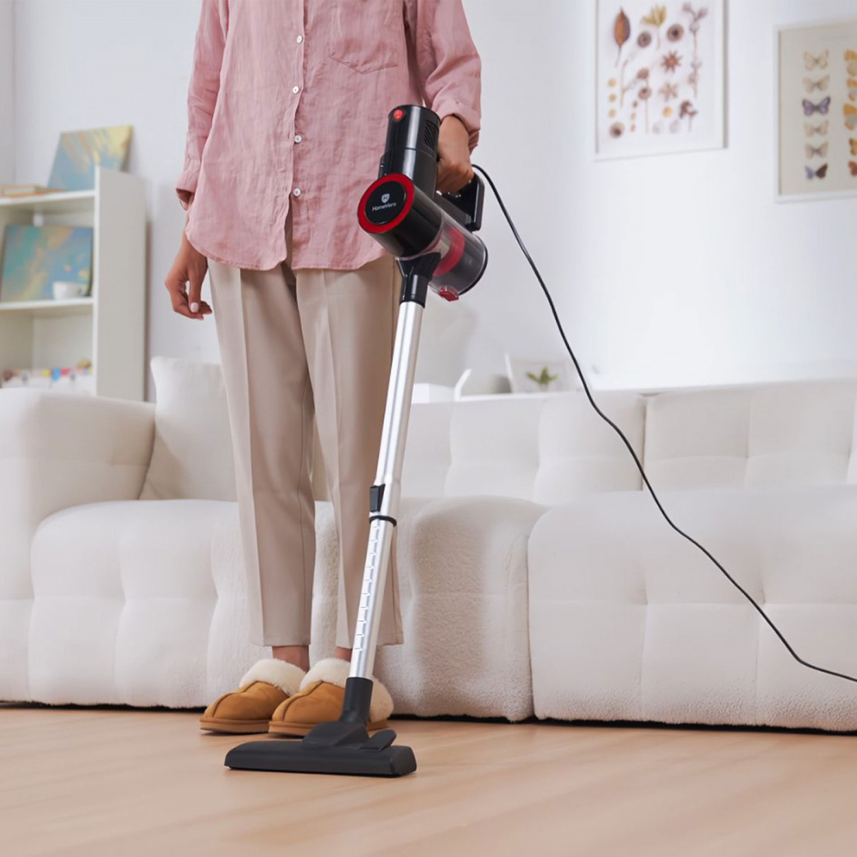 HomeVero Multi-Cyclone Stick Vacuum Cleaner 500W - Image 5