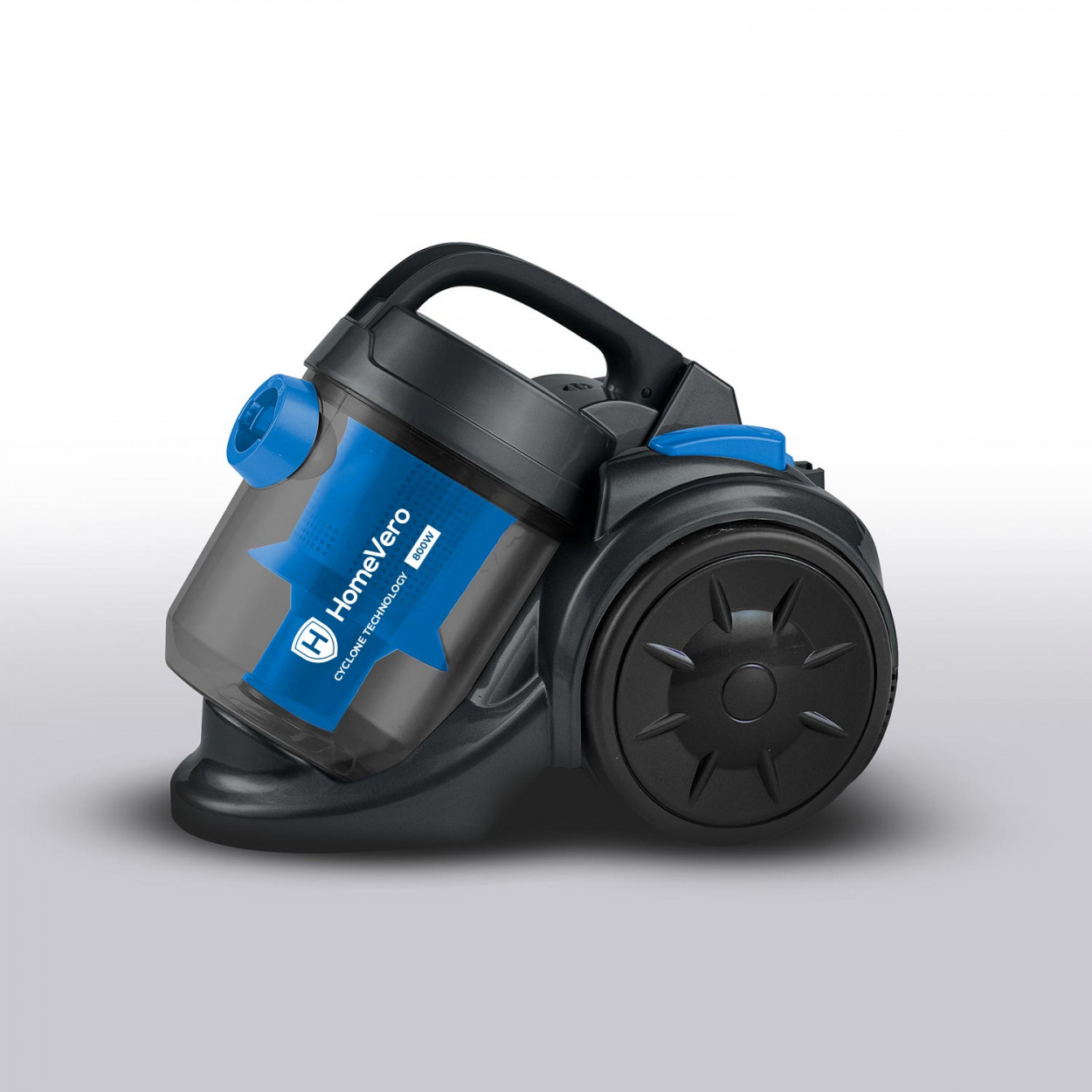 HomeVero Bagless Vacuum Cleaner 2L 800W Blue-Grey - Image 11