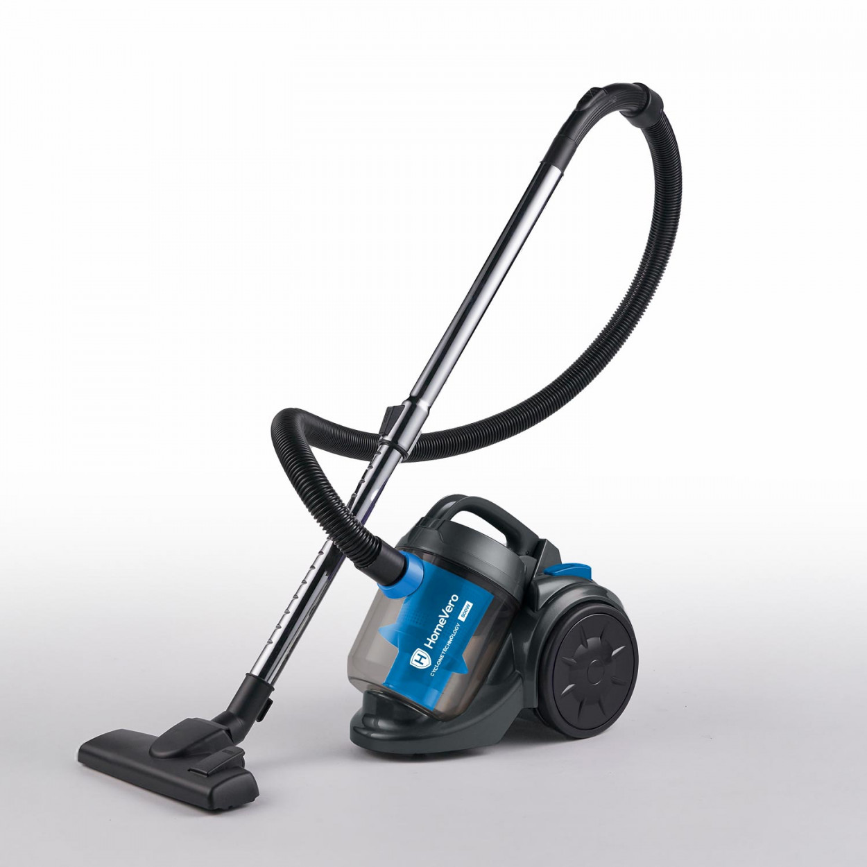 HomeVero Bagless Vacuum Cleaner 2L 800W Blue-Grey - Image 8
