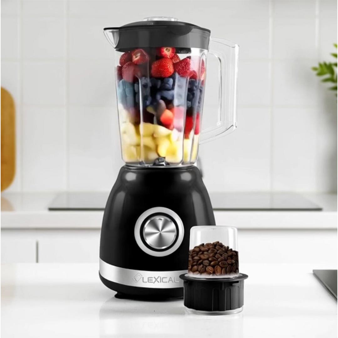 Lexical Blender With Grinder 2 in 1 Black LBL-1522-2 - Image 2