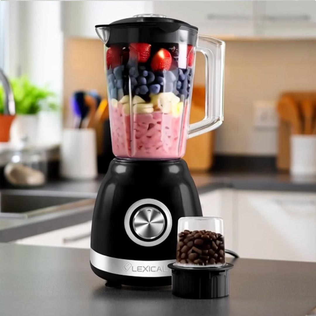 Lexical Blender With Grinder 2 in 1 Black LBL-1522-2 - Image 3