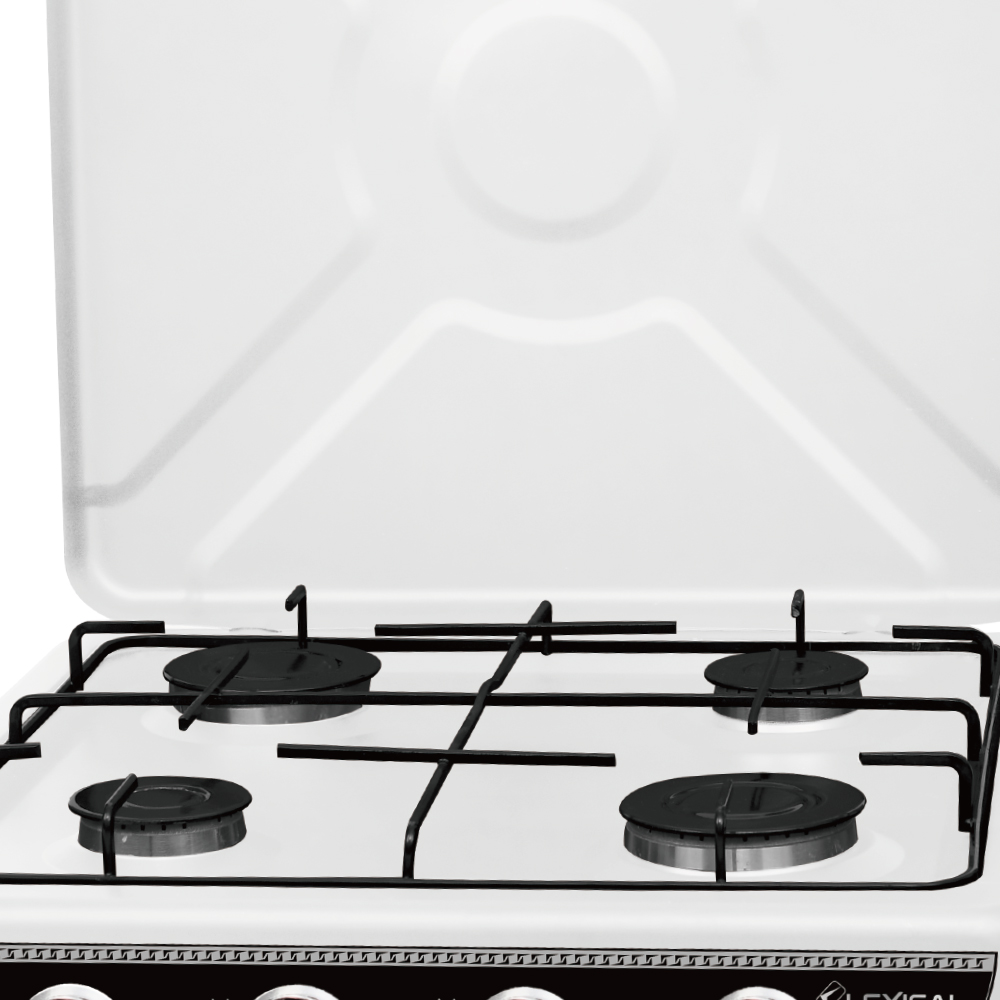 Lexical Gas Stove 4 Burners White LGS-2814-1 - Image 2
