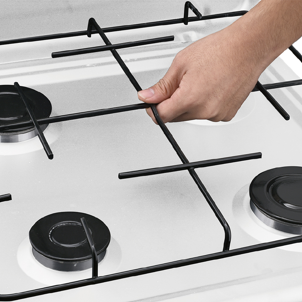 Lexical Gas Stove 4 Burners White LGS-2814-1 - Image 4