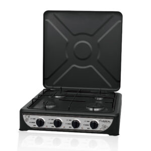 Lexical Gas Stove 4 Burners Black LGS-2814-2
