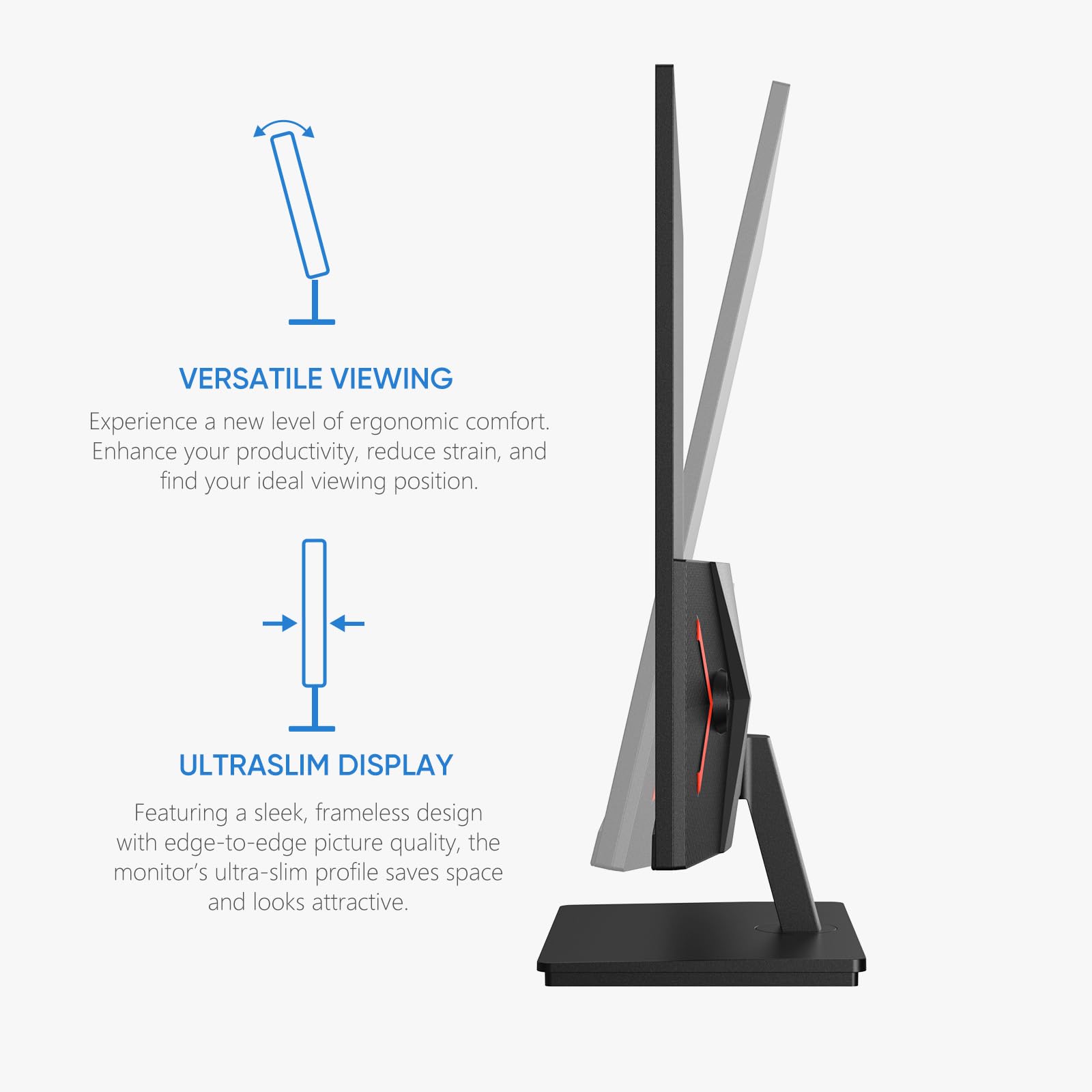 Arzopa Gaming Monitor Black 27" 180Hz 2K QHD M1RC - Image 2