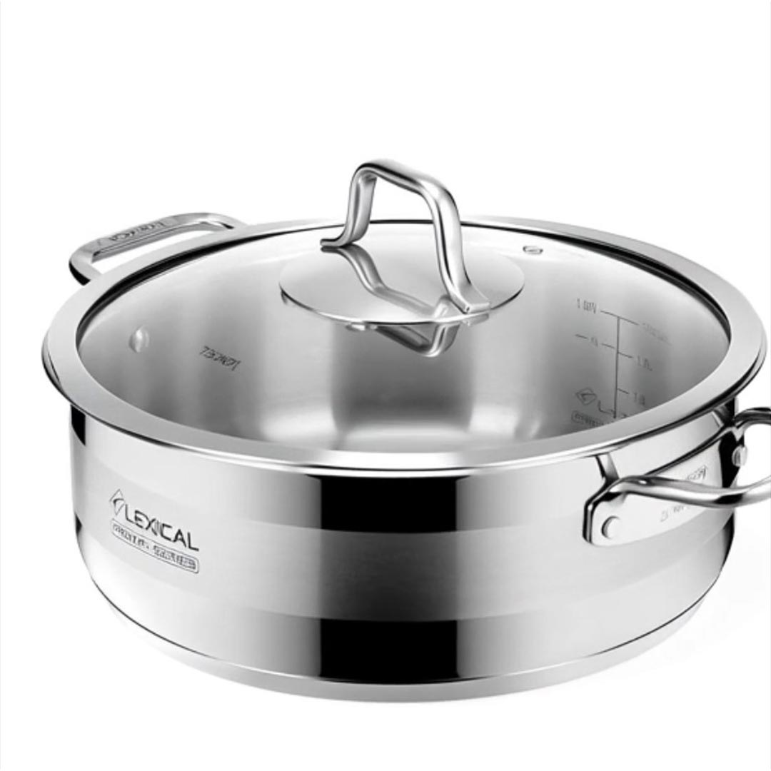 Lexical S/S Single Low Casserole Primal Series SLC-80602-28S - Image 2
