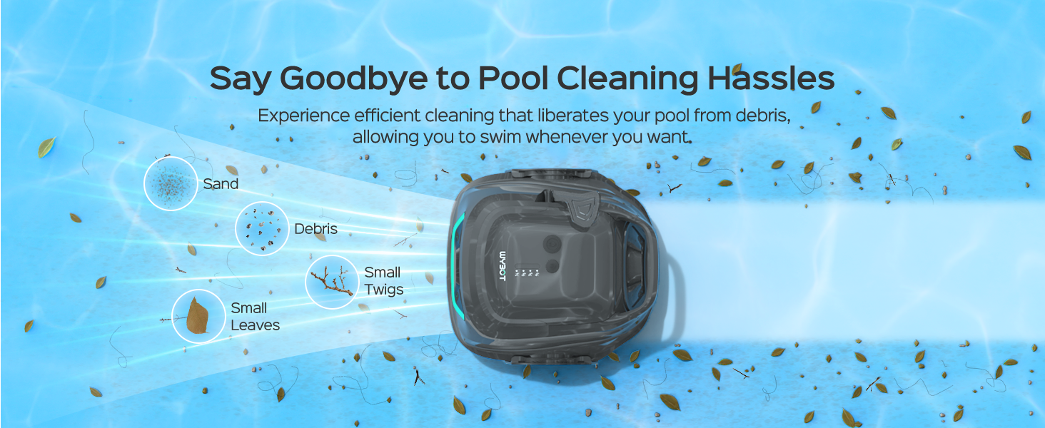 Wybot A1 Cordless Robotic Pool Cleaner - Image 2