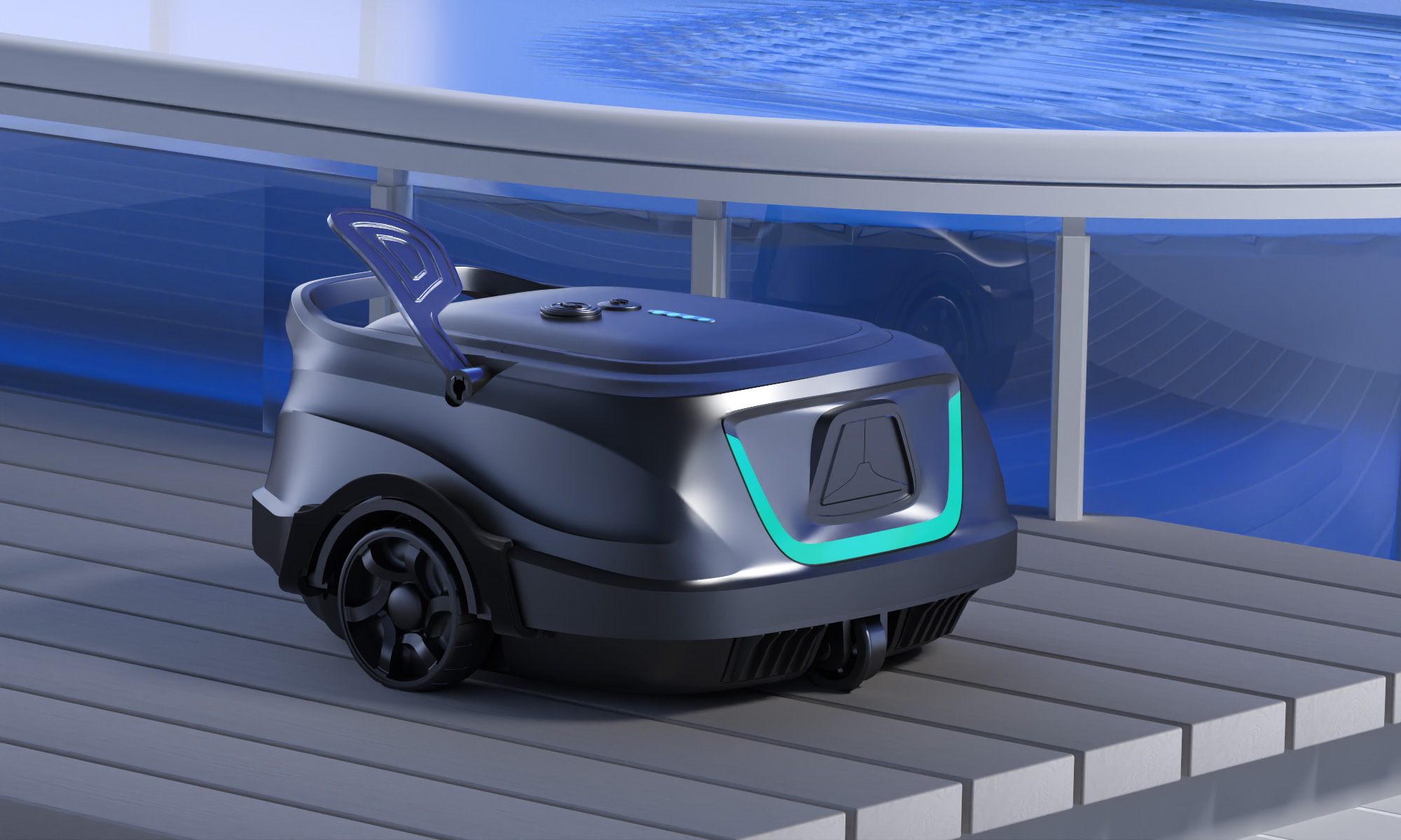 Wybot A1 Cordless Robotic Pool Cleaner - Image 11