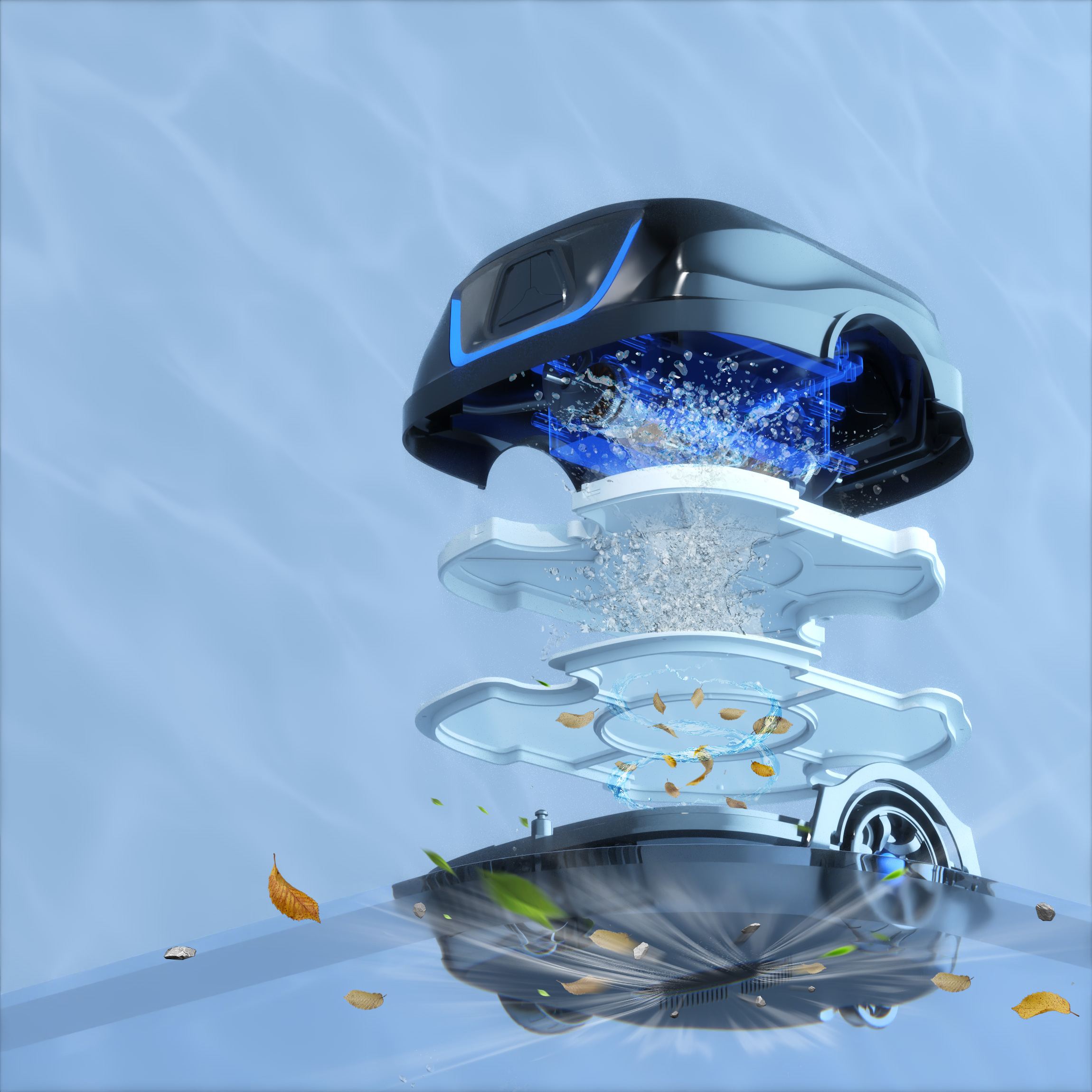 Wybot A1 Cordless Robotic Pool Cleaner - Image 13