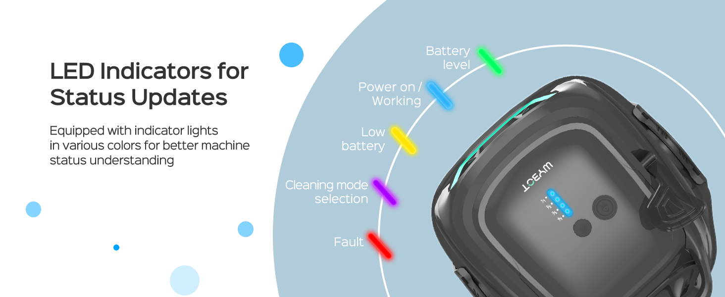 Wybot A1 Cordless Robotic Pool Cleaner - Image 15