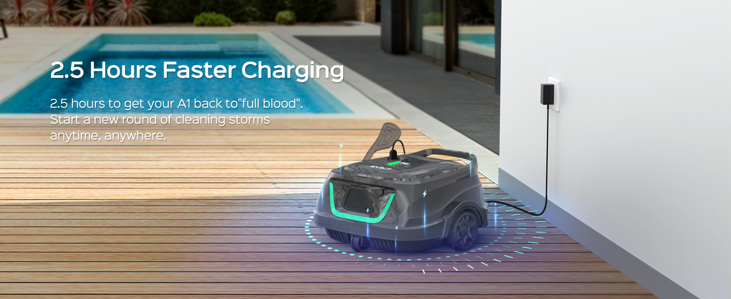 Wybot A1 Cordless Robotic Pool Cleaner - Image 18