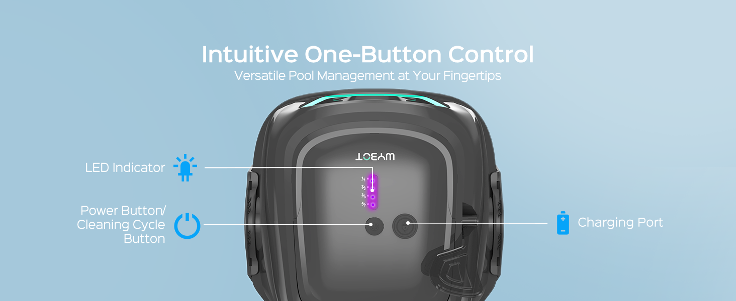 Wybot A1 Cordless Robotic Pool Cleaner - Image 21