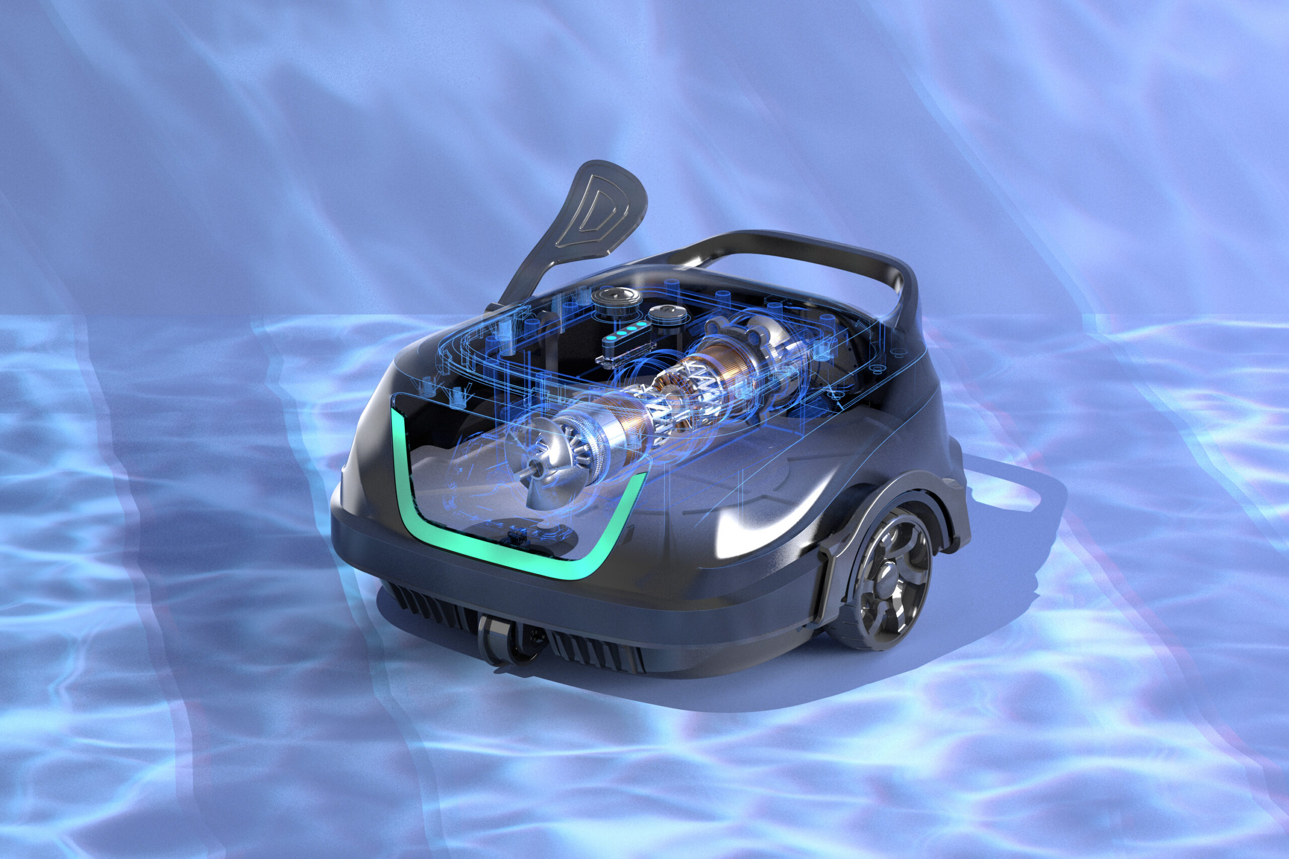 Wybot A1 Cordless Robotic Pool Cleaner - Image 9
