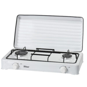 Gas Cooker Two Burners (White) Zilan ZLN0025-WHT