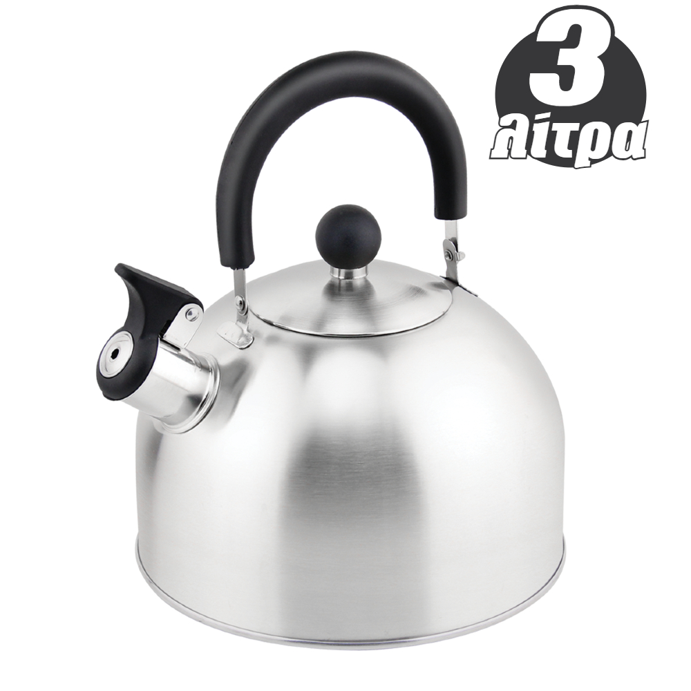 Stainless Steel Whistling Kettle 3L Zilan 1276 - Image 2