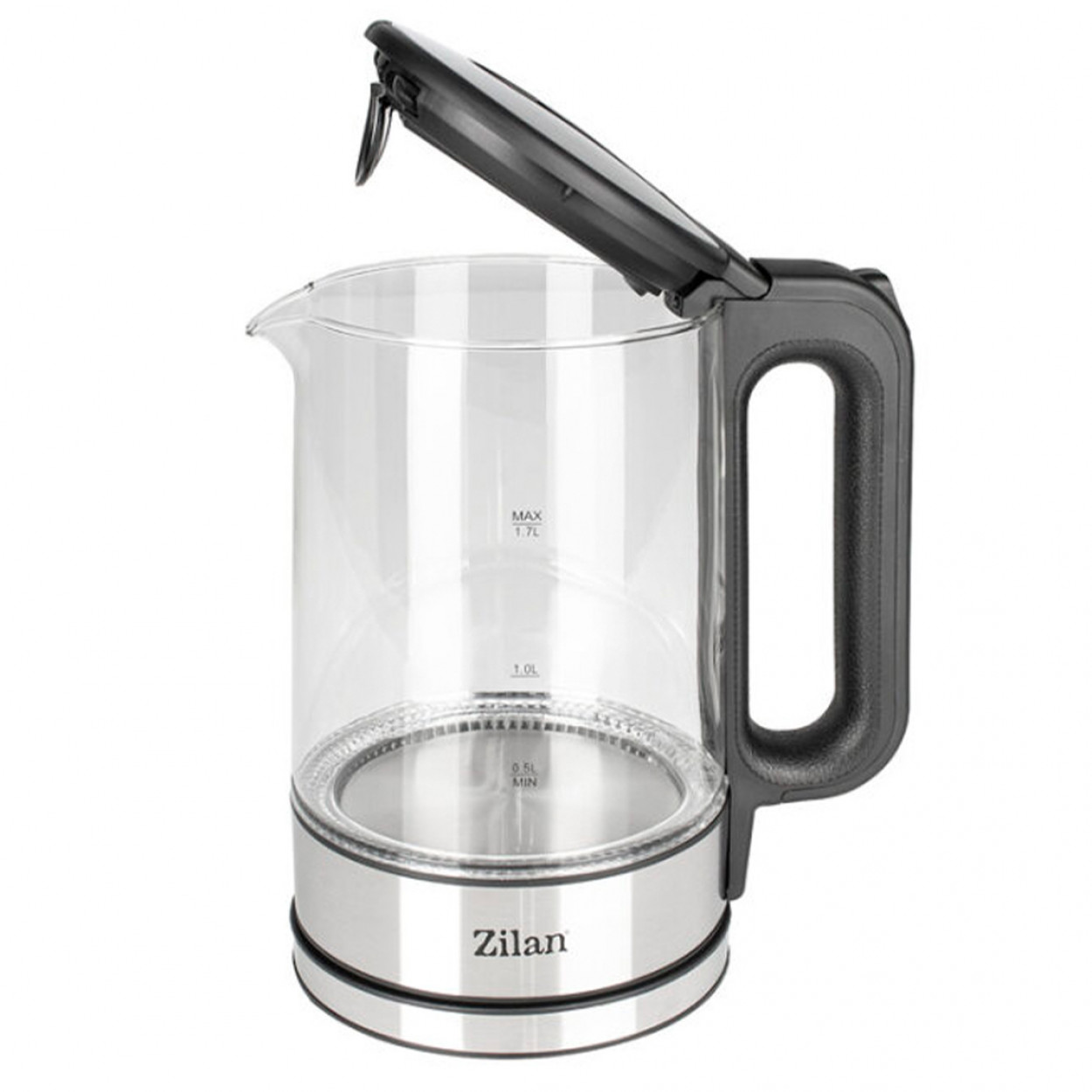Electrical Glass Kettle 1.7L 1800W Zilan - Image 4