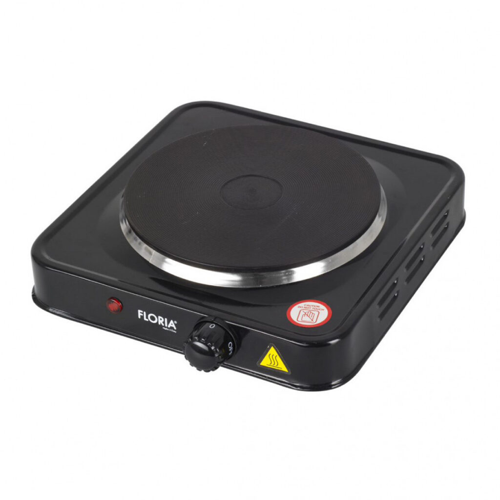Single Hotplate (Black) 17.5cm ZLN2828