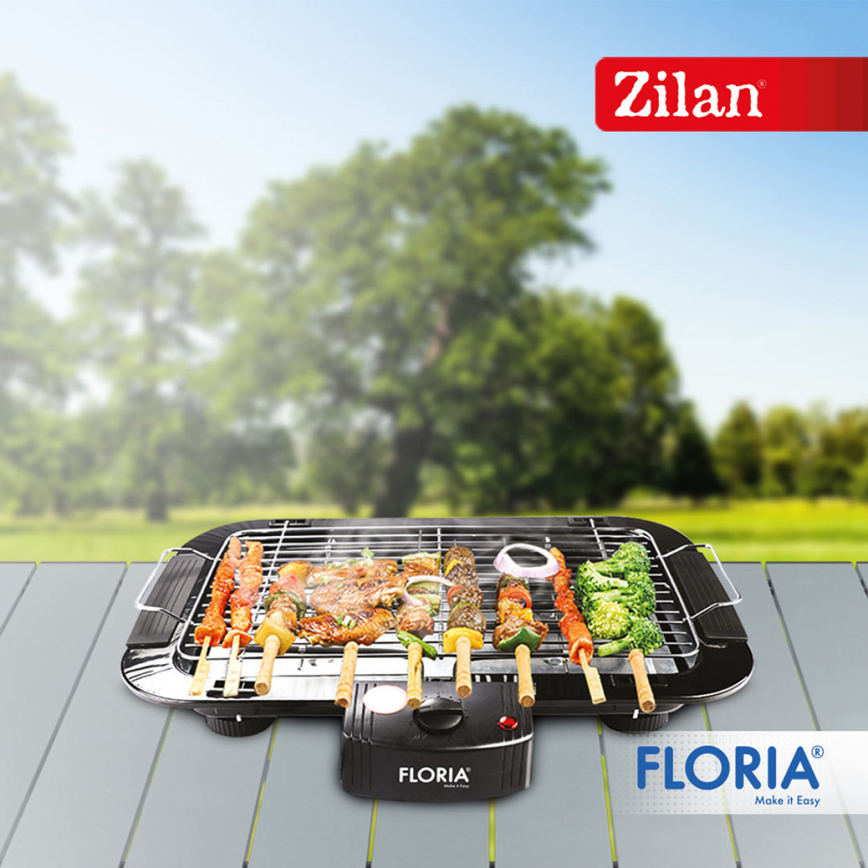 Barbeque Grill 2000W ZLN2867 - Image 4