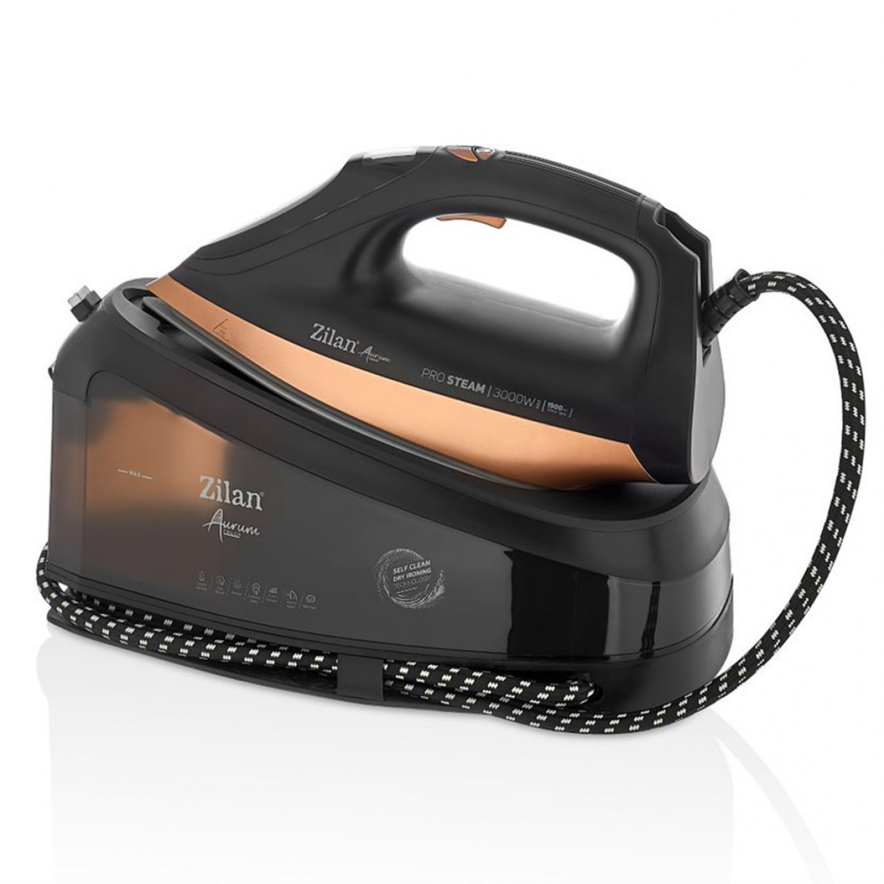 Pro Steam Station Iron Aurum Touch 3000W Zilan - Image 2
