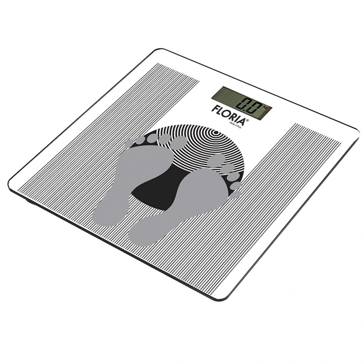 Ζυγαριά Μπάνιου Γυάλινη - 150kg ZLN7682