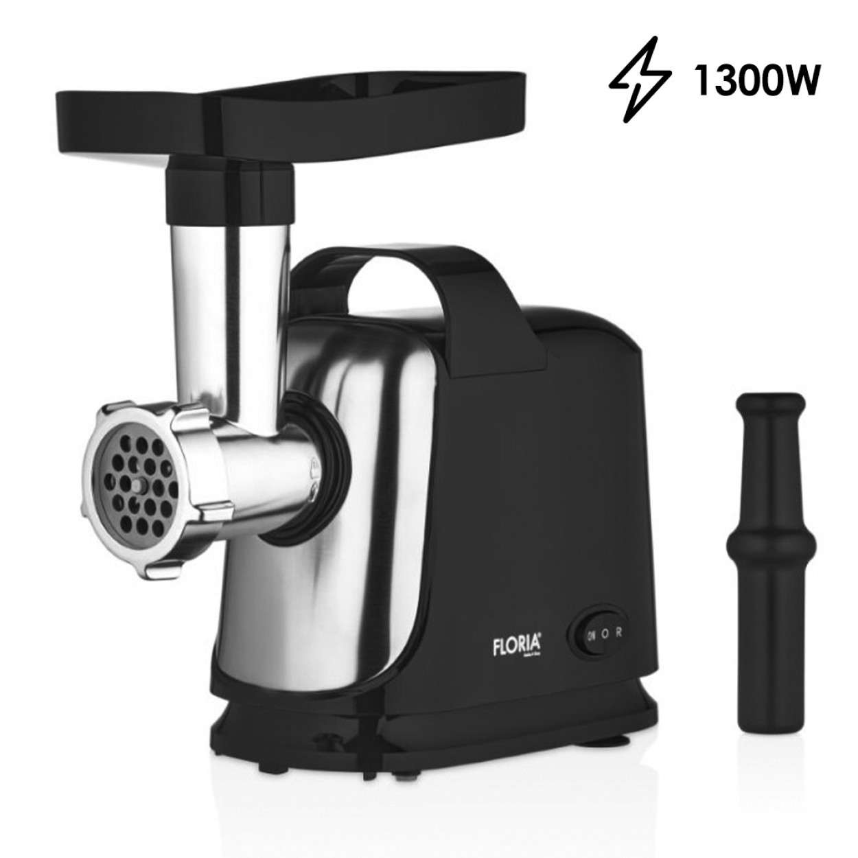 Meat Grinder Black 1300W Zilan - Image 3