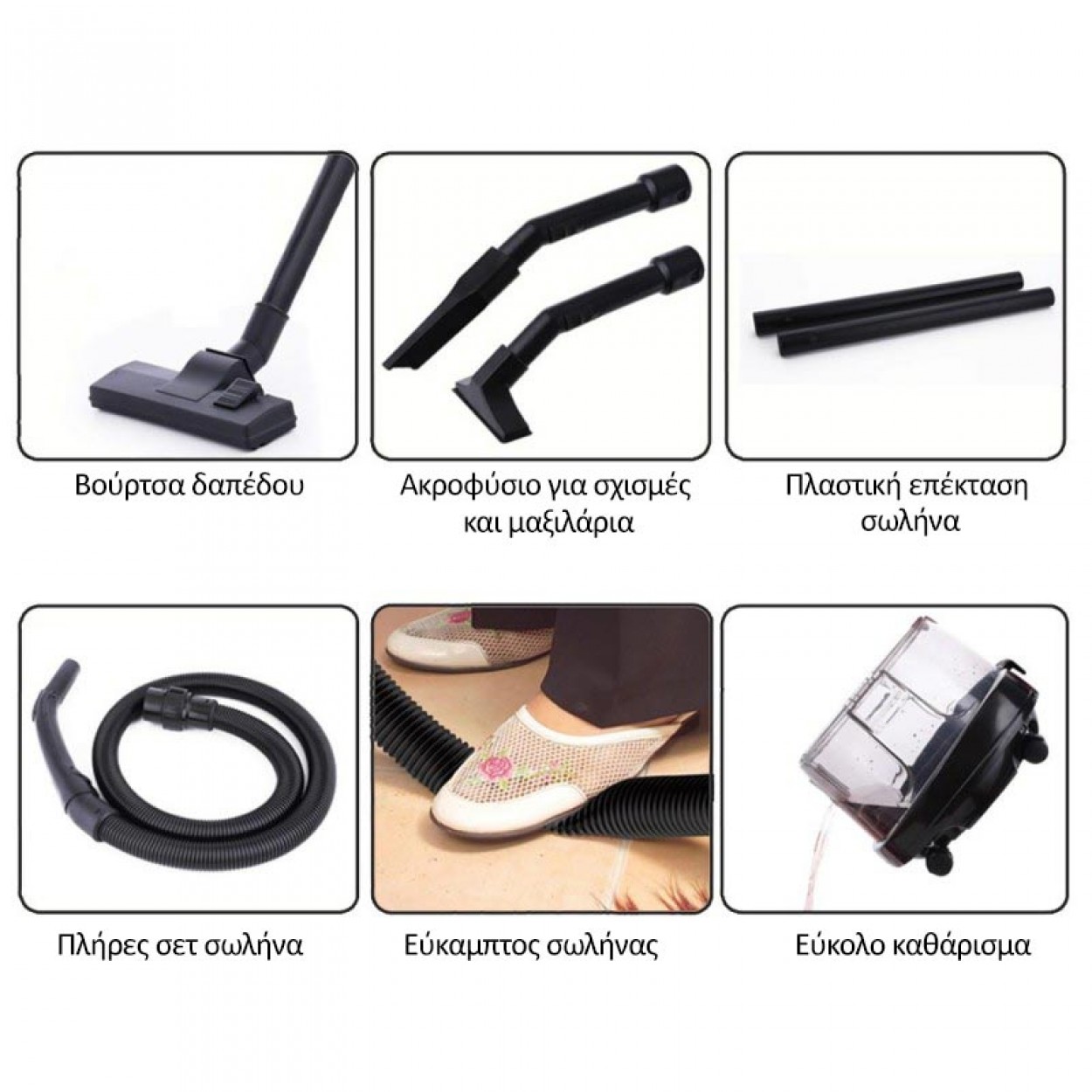 Vacuum Cleaner 2000W Zilan 8945-Grey - Image 3